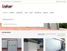 Tablet Screenshot of izdoor.com